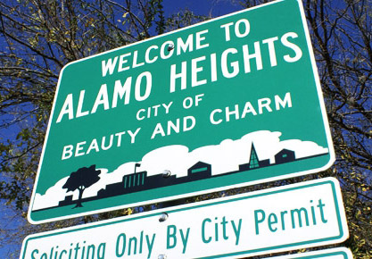 alomo heights sign