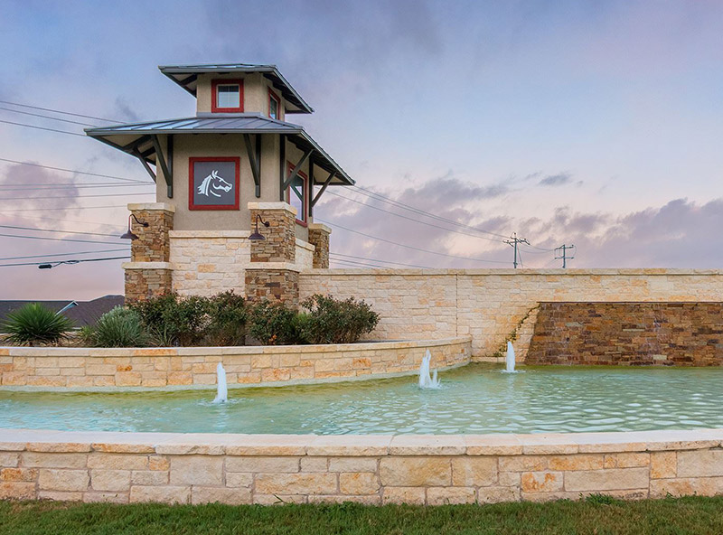 cibolo water fountain