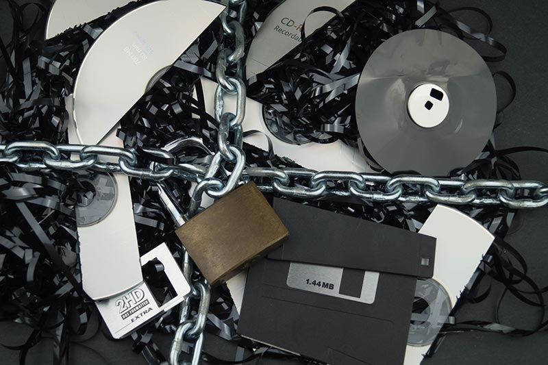 secure old hard drives