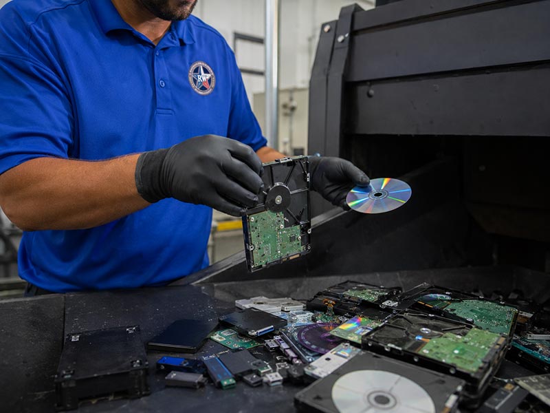 hard drives for shredding